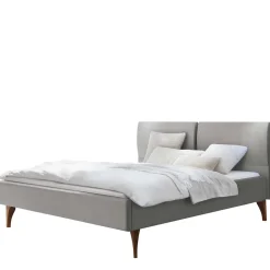 Stoffbett in Grau Vimalta