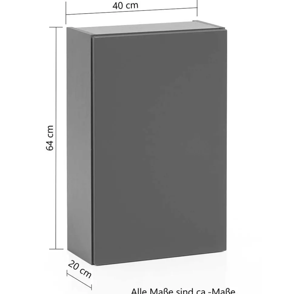 5-teiliges Badmöbelset Kropenia