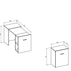 Tiny House Schreibtisch Dritos