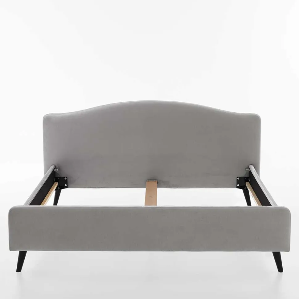 Velours Polsterbett Nurez