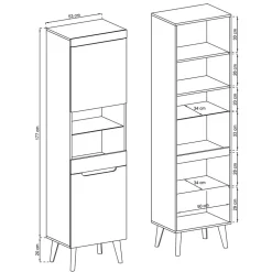 Vitrine Tomya
