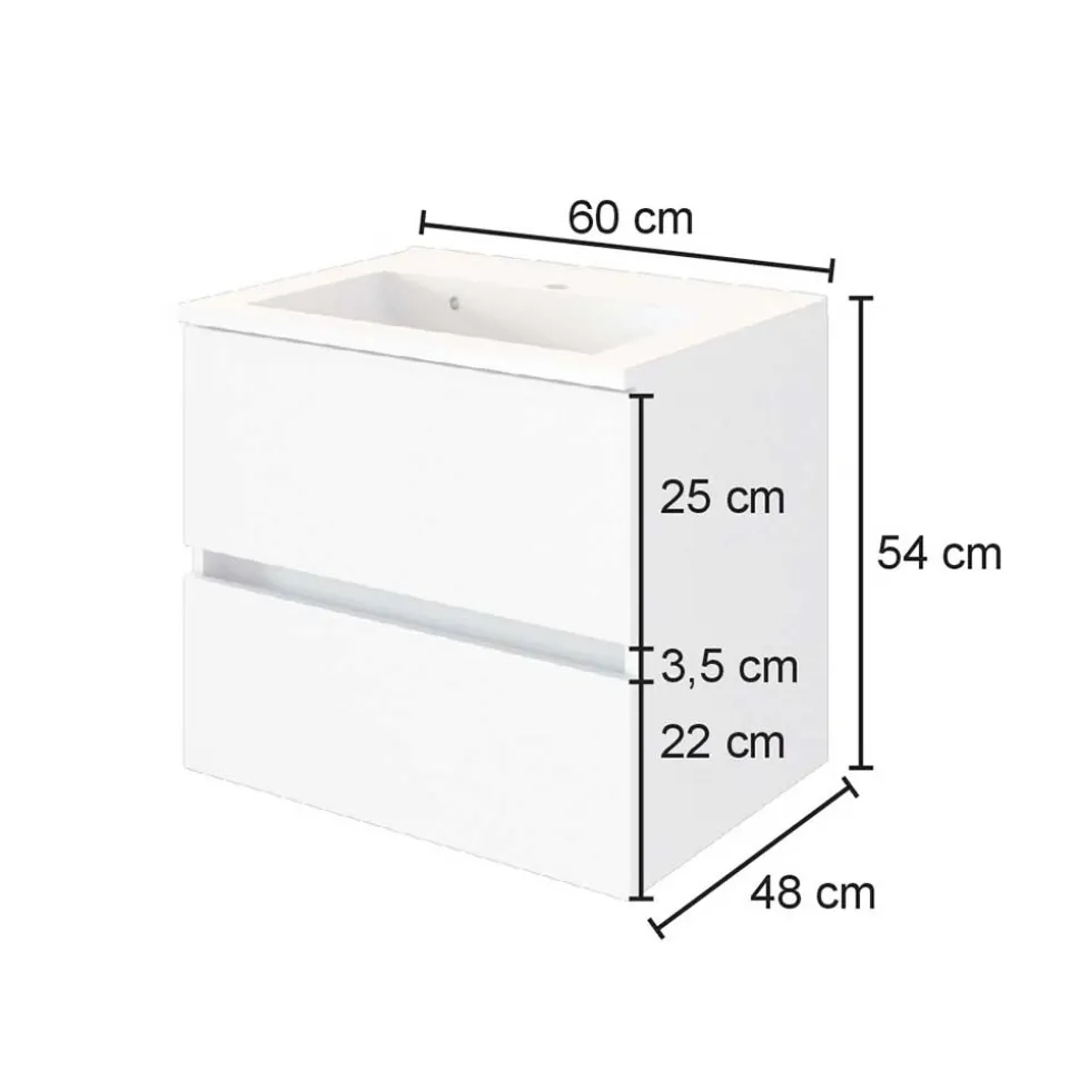Waschbeckenschrank Vimmos