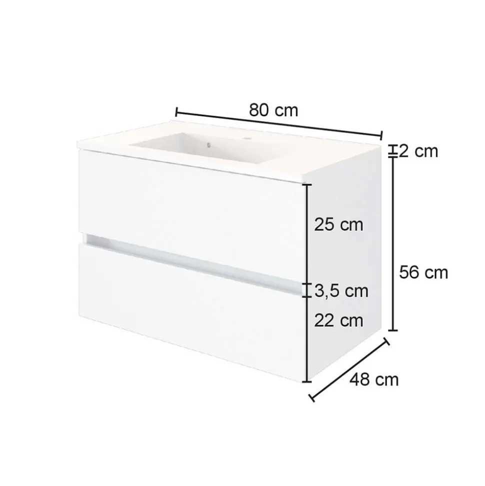 Waschbeckenschrank Vimmos