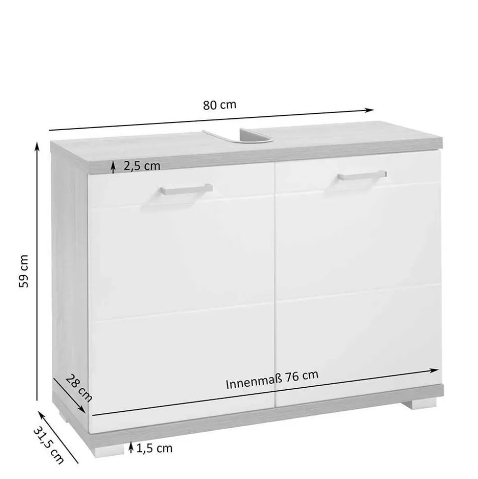 Waschbeckenschrank Zirco