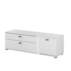 Weiße Design Wohnwand Constantin