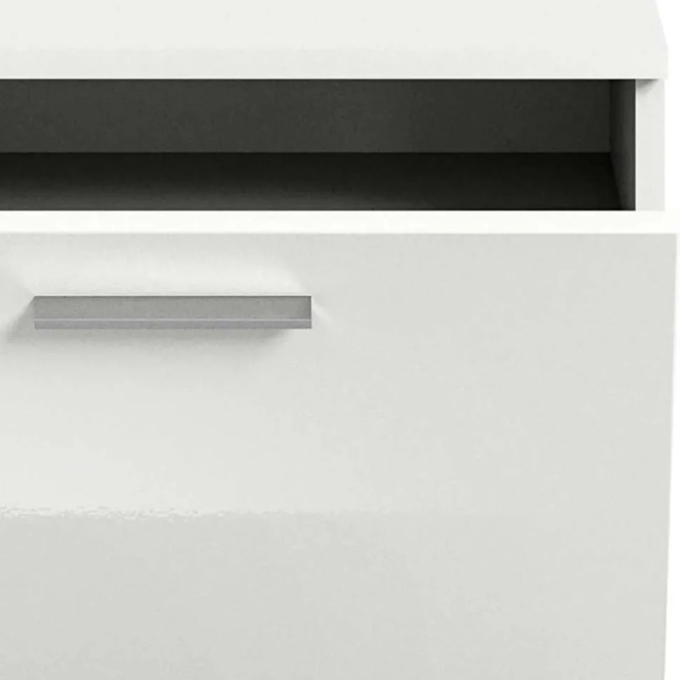 Weiße Garderobe Ampiano