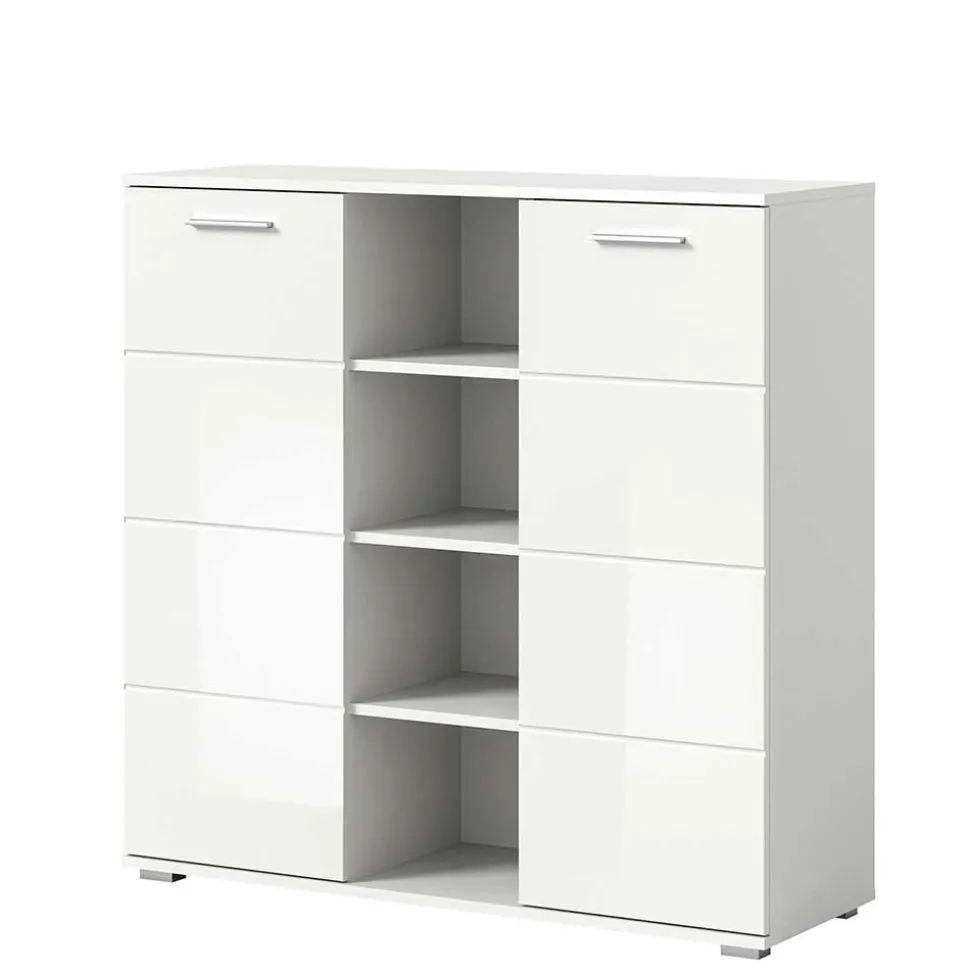 Weiße Garderobe Ampiano