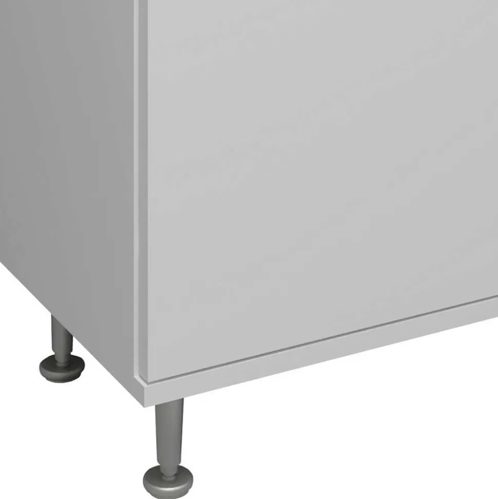 Weißer Waschbeckenschrank Osmin
