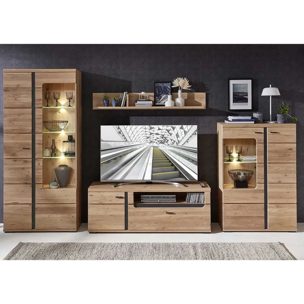 Wohnzimmer Anbauwand Sebetino