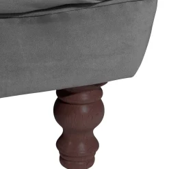 Zweiersofa Anthrazit Romina