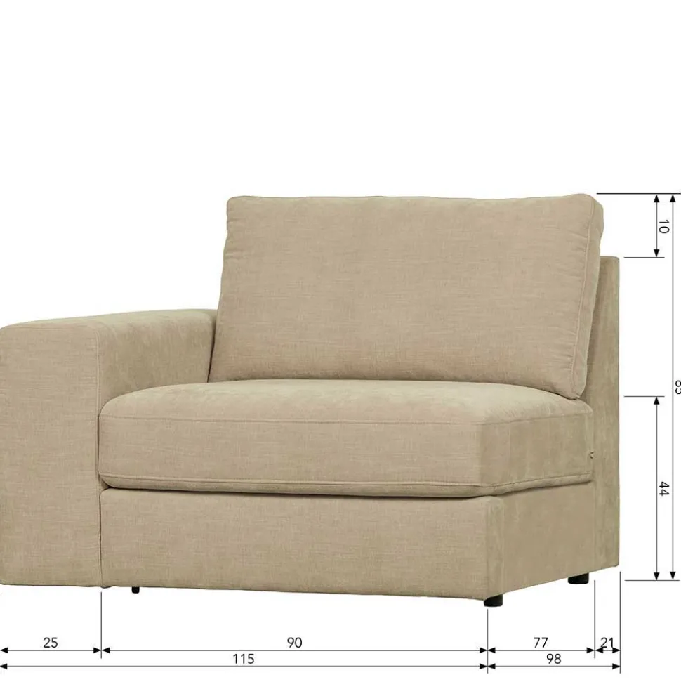 Zweisitzer Modulsofa Pilamonia