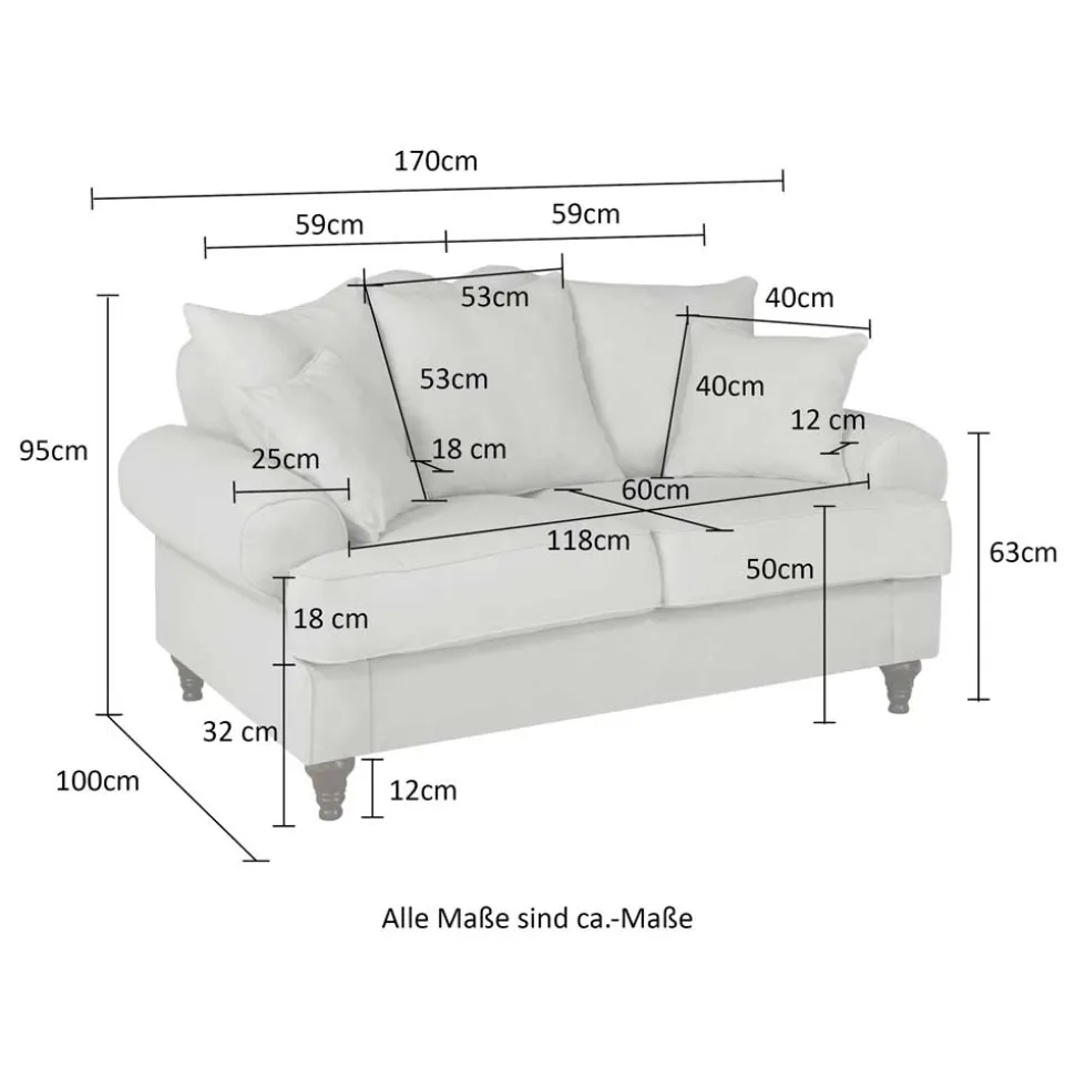 Zweisitzer Sofa Mallorca